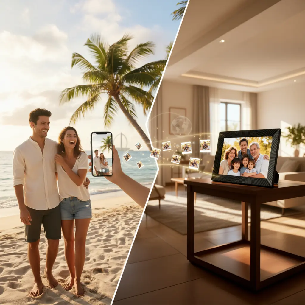 MemFrame Smart Wi-Fi 10.1 inch Photo Frame